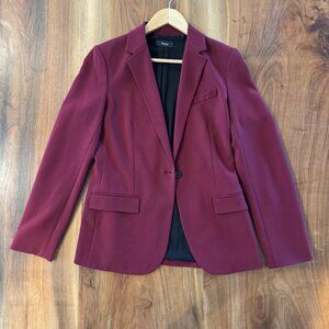 Wine / Burgundy Theory Blazer sz 4